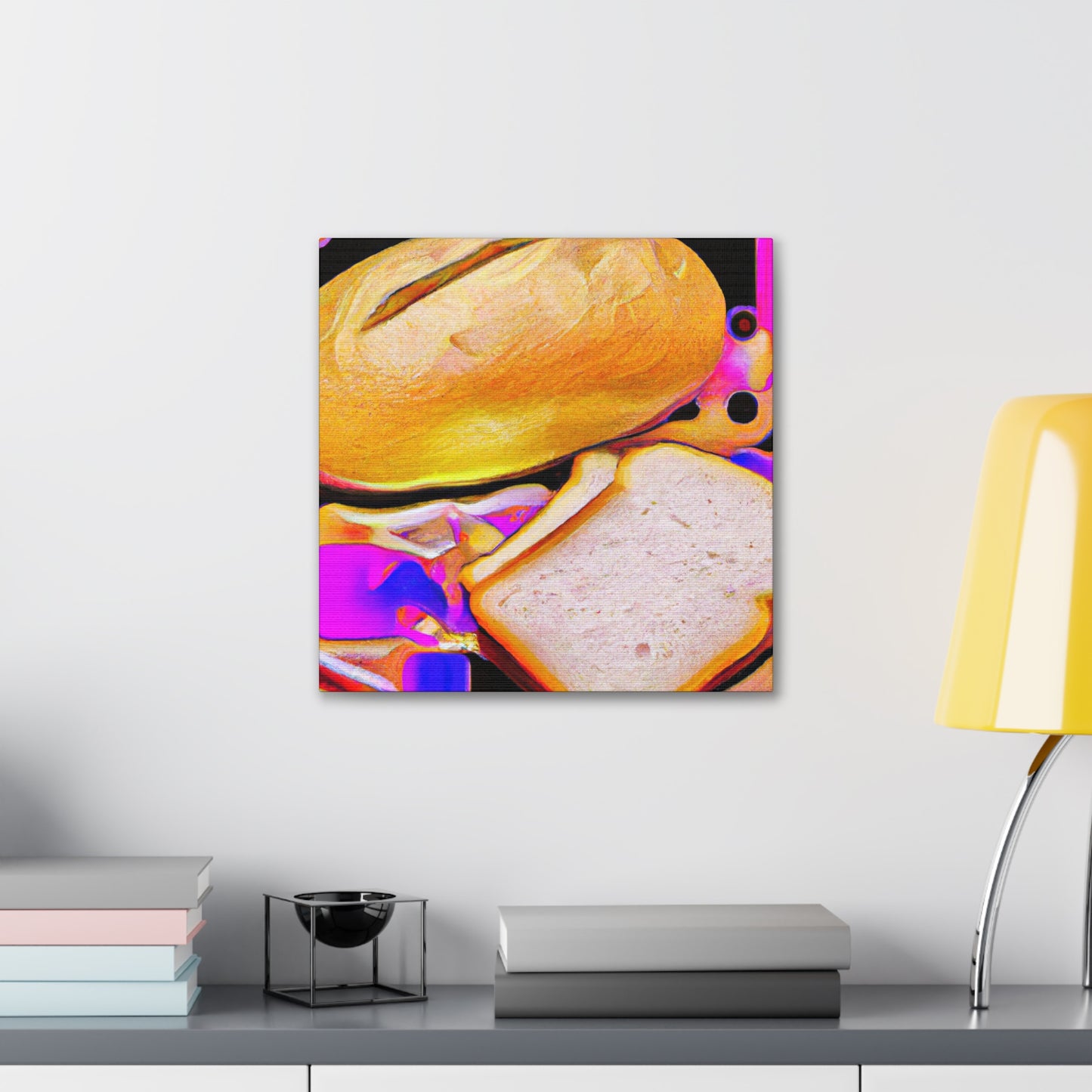 Bread amid Fauvism - Canvas