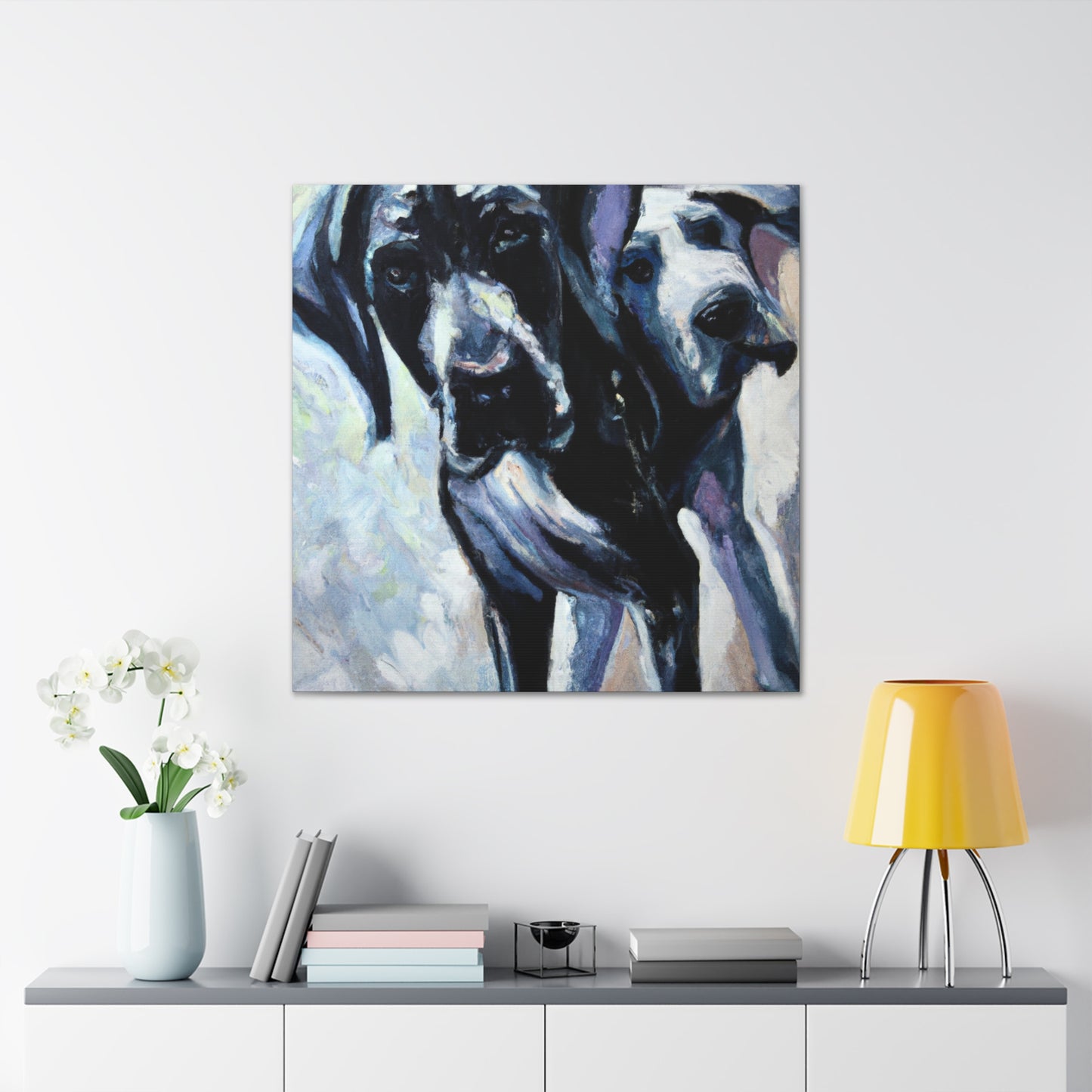 "Gentle Giant Dane" - Canvas