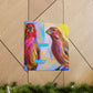 Finch in Expressionism - Canvas