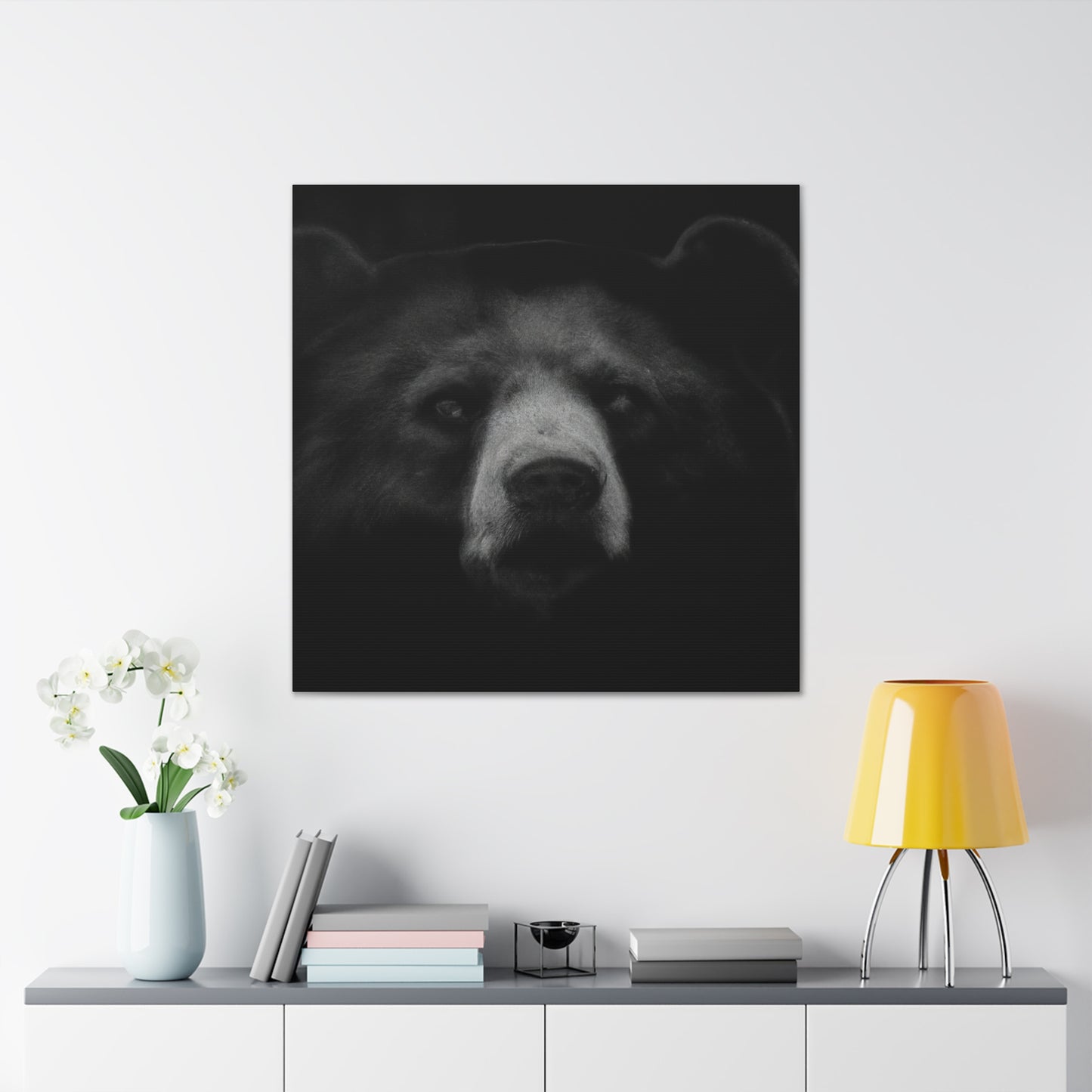 Asiatic Black Bear Gnos - Canvas