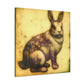 Rabbit's Delightful Garden - Canvas