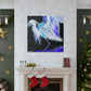 "Snowy Egret Reverie" - Canvas