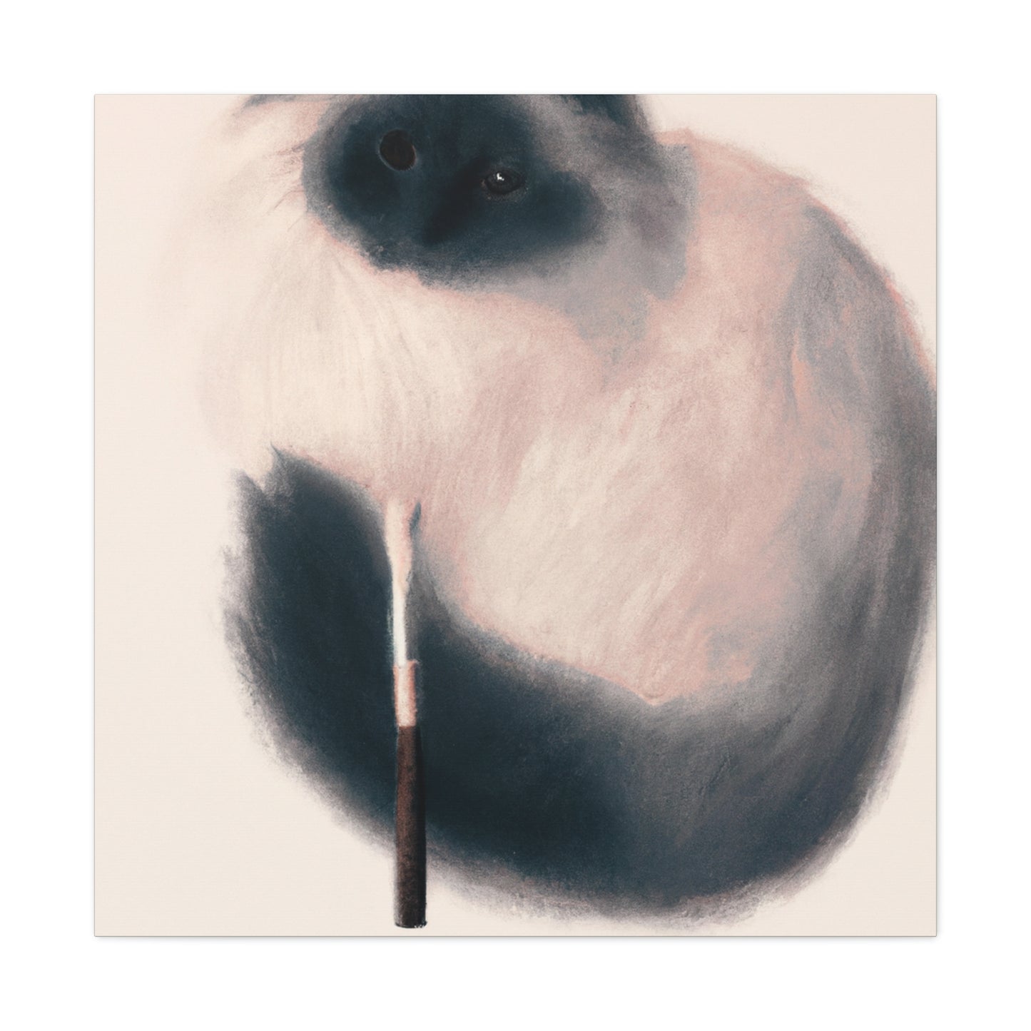 Ragdoll in Reflection - Canvas