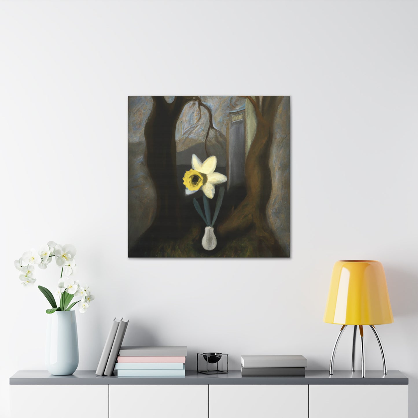 "Daffodils in Dreamland" - Canvas