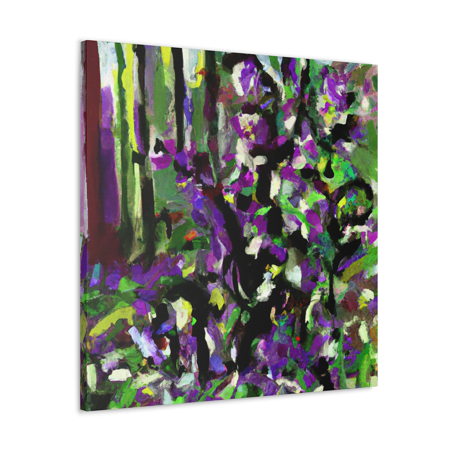 Lilac in Expressionism - Canvas