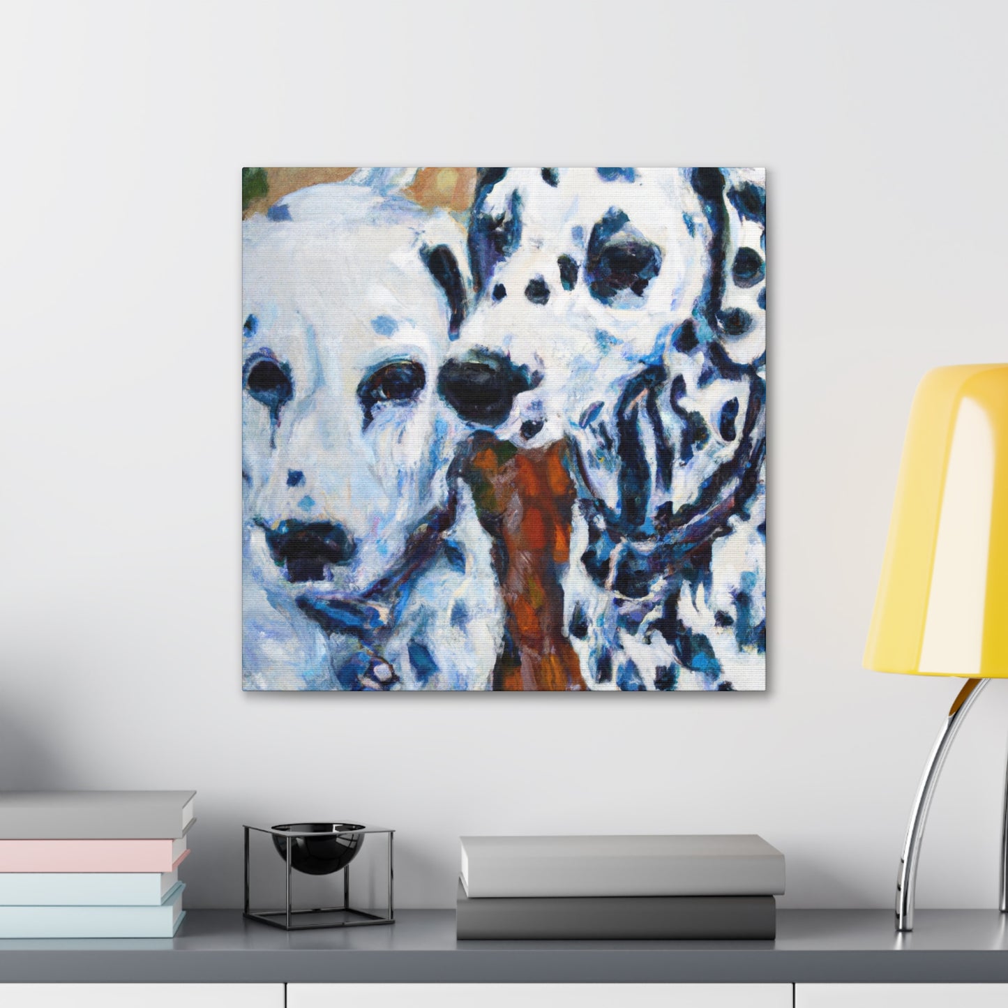 Dalmatian at Dusk - Canvas