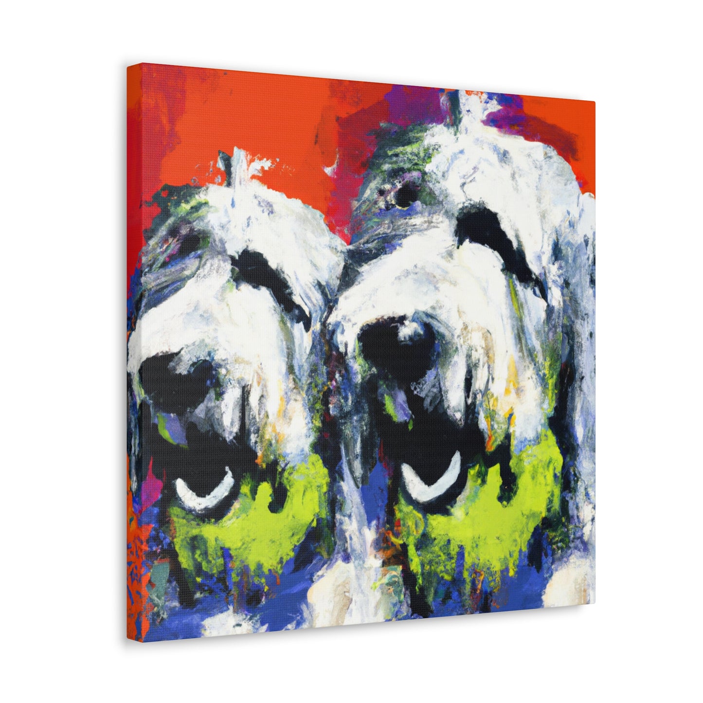 Old English Shepherdess - Canvas