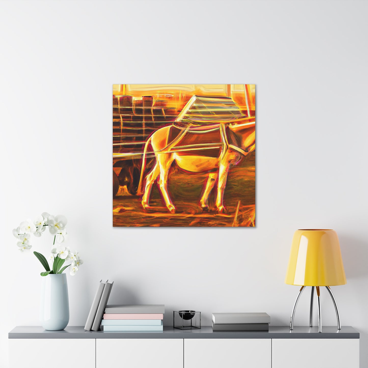 "Mule's Majestic Majesty" - Canvas