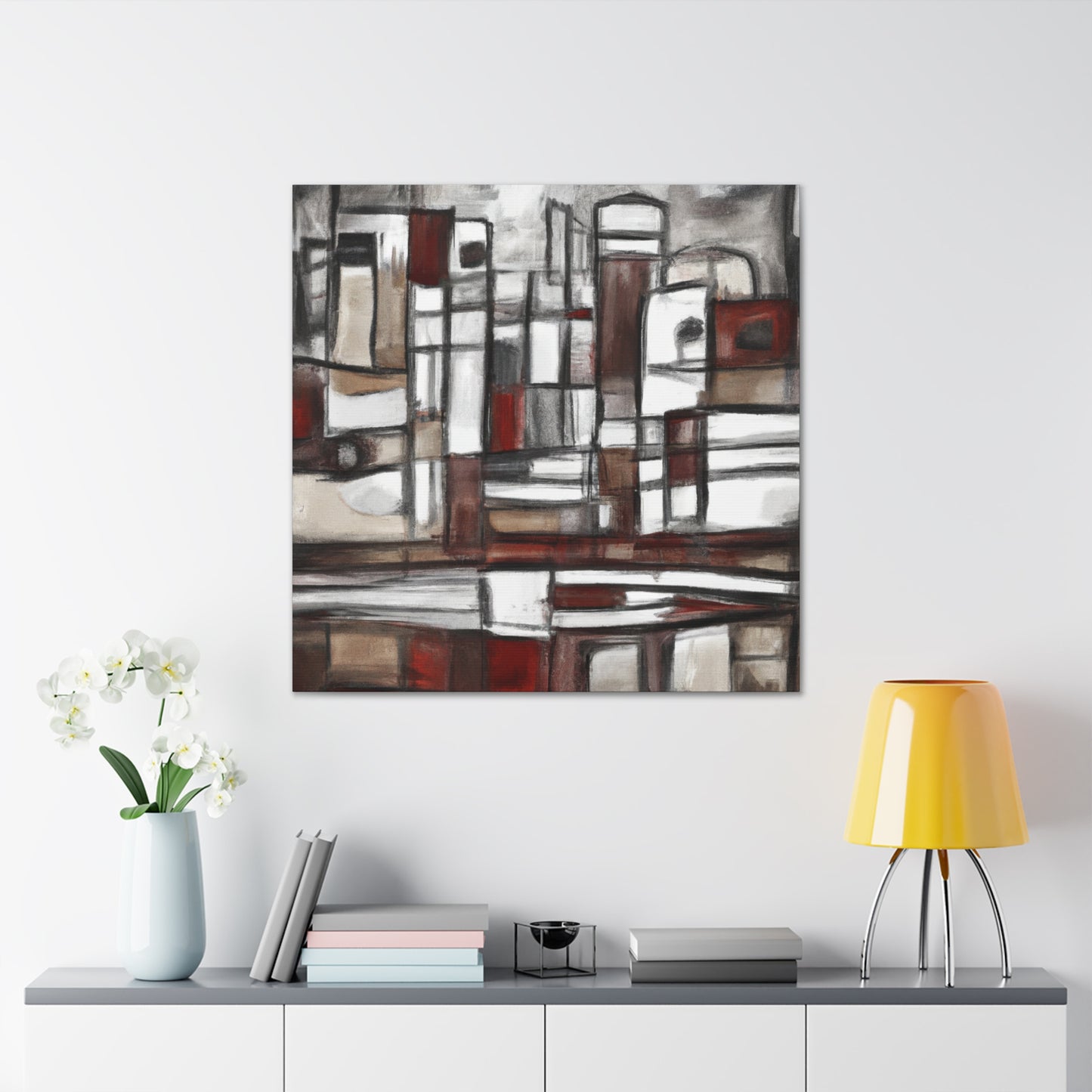 "Modern Art Decor Mosaic" - Canvas