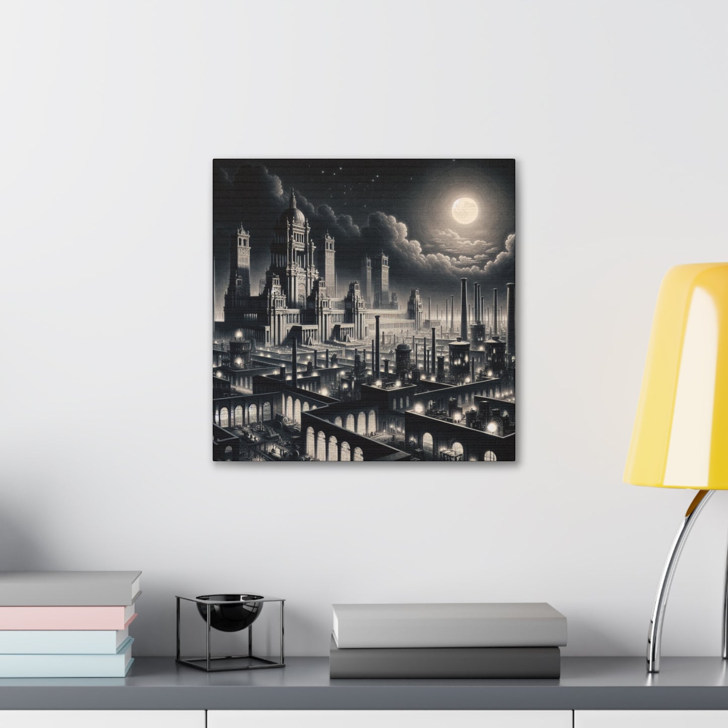 Nighttime City Symphonies - Canvas