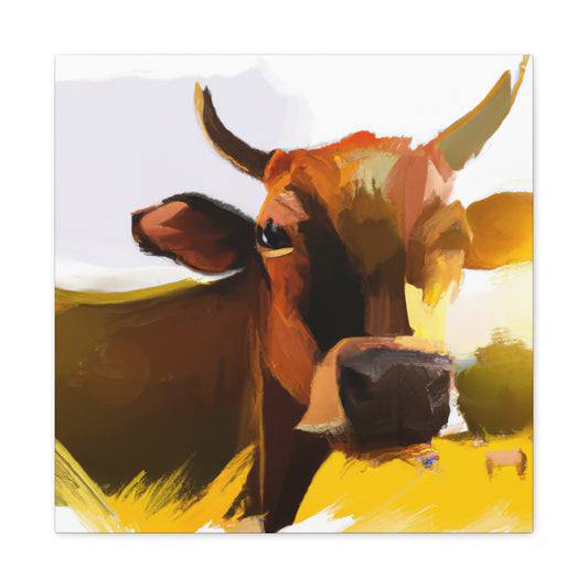 Pastoral Bovine Beauty - Canvas