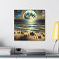 Celestial Nocturnal Revelry - Canvas