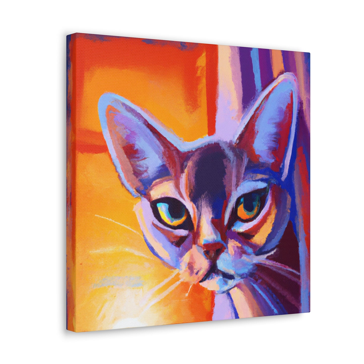 "Abyssinian Art Deco Dream" - Canvas