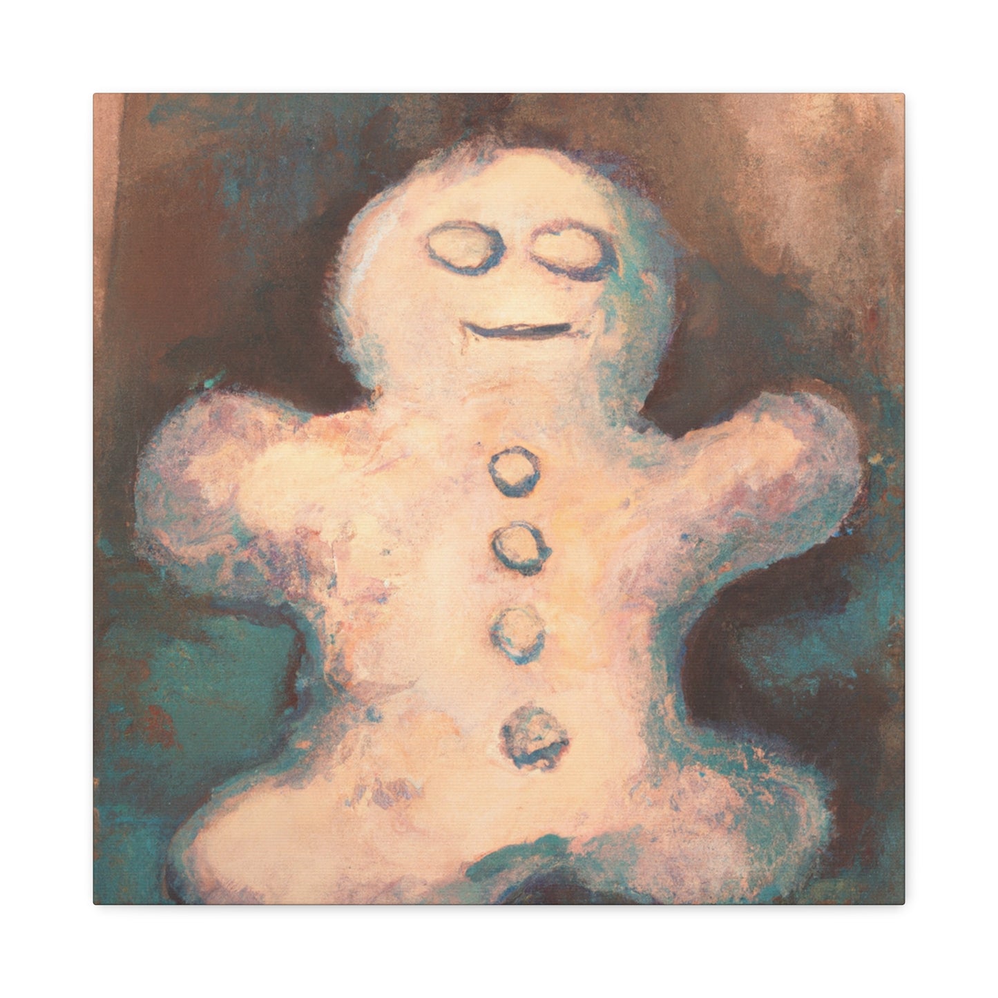 Gingerbread Man Conquest - Canvas