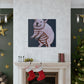 "Wombat's Winter Wonderland" - Canvas