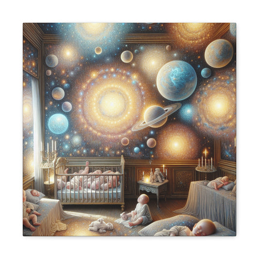 Starry Cosmos Voyage - Canvas