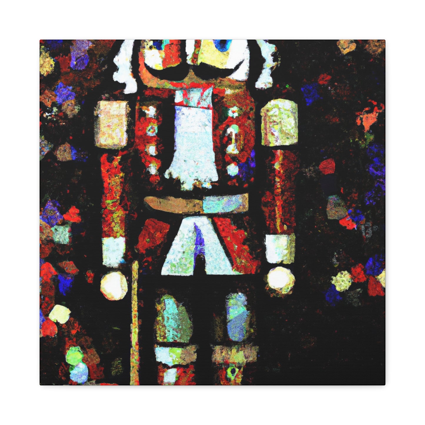 Nutcracker Pointillisme - Canvas