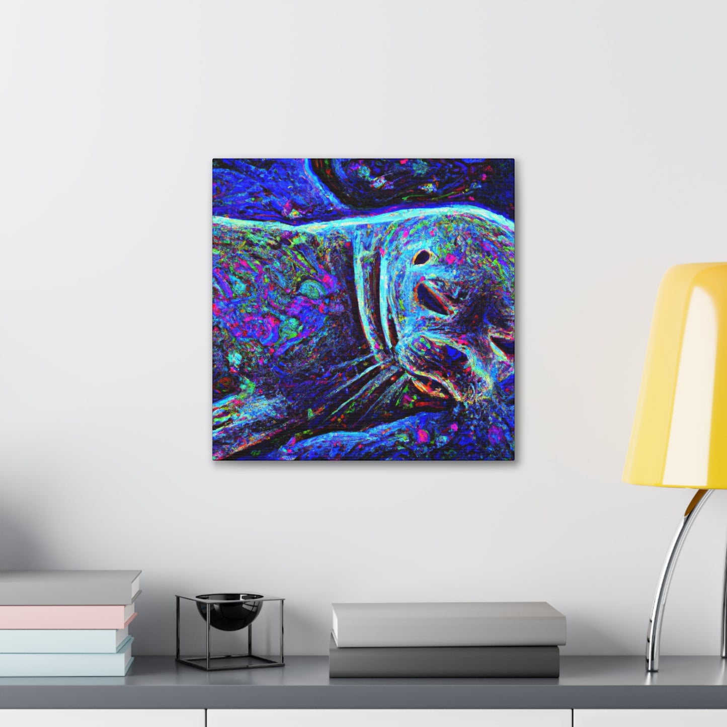 "The Majestic Seal Mural" - Canvas