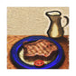 "Steak for Kings Dinner" - Canvas