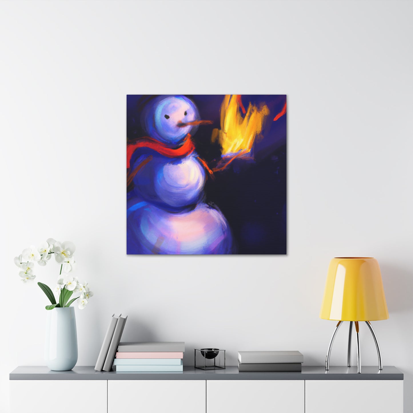 Snowy Winter Wonderland - Canvas