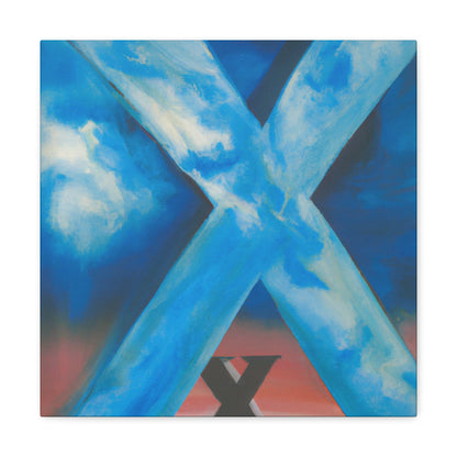 X Unveiled in Dreams - Canvas