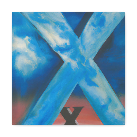 X Unveiled in Dreams - Canvas