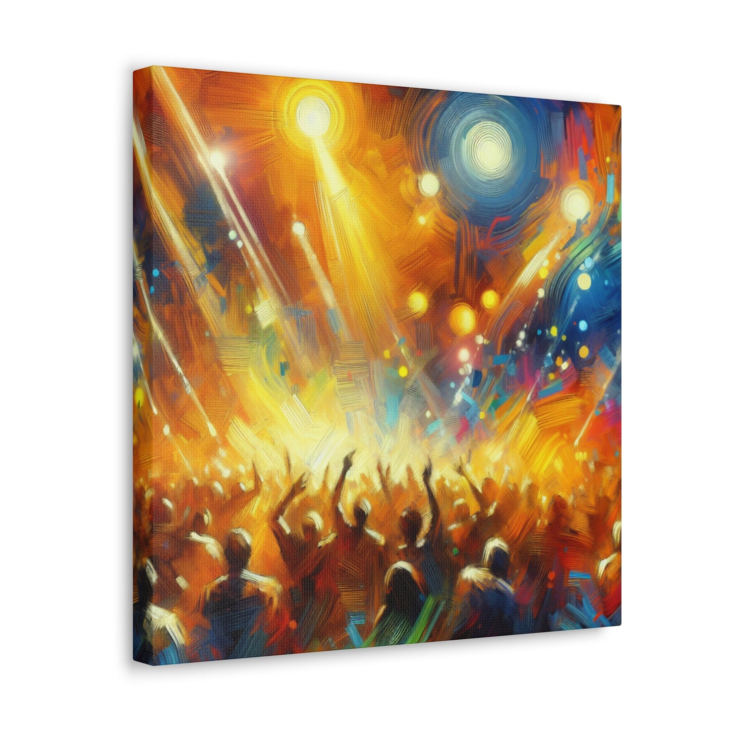 Euphoric Spectrum Unleashed - Canvas