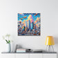 Sunshine City Mosaic - Canvas