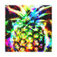 Pineapple Pop Explosion - Canvas