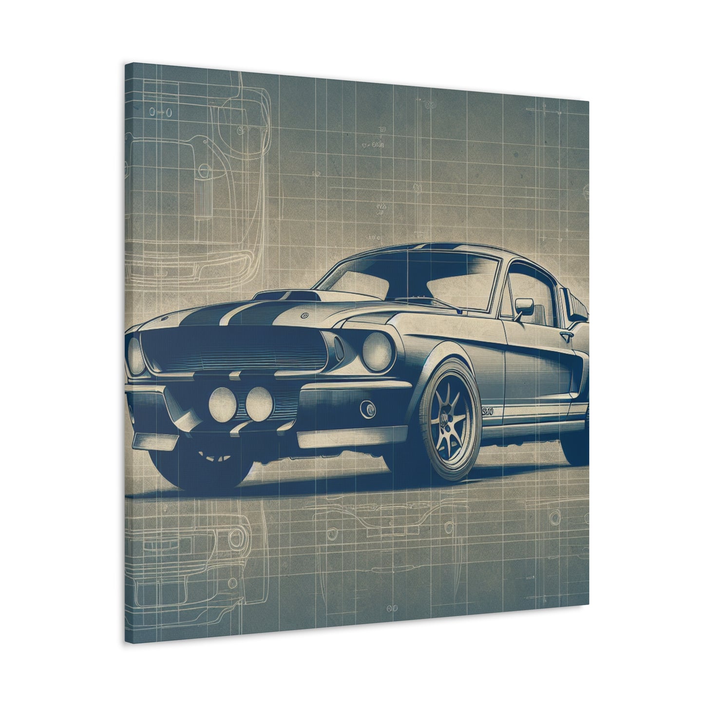 Revved Up Precision - Canvas