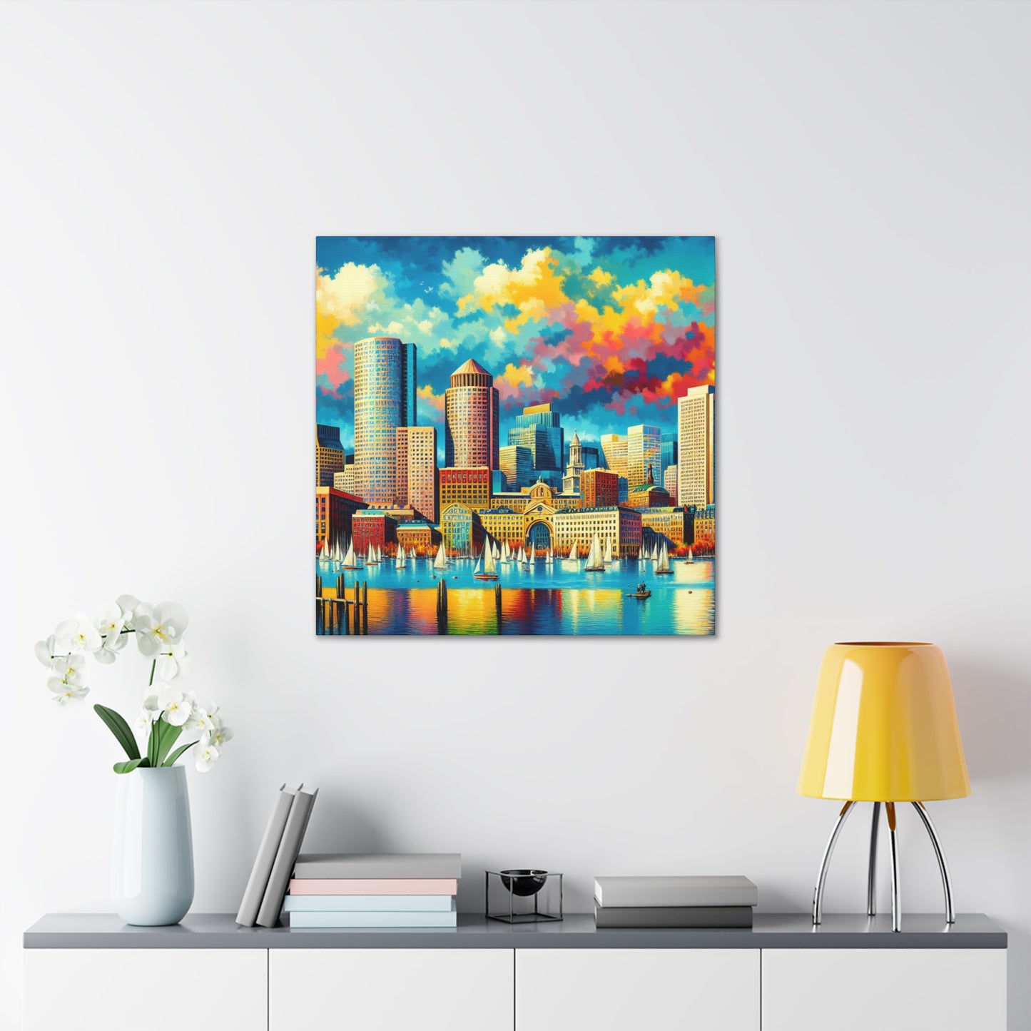 "Infinite City Horizons" - Canvas