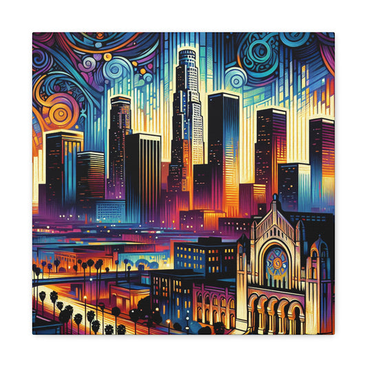 "Ethereal L.A. Awakening" - Canvas