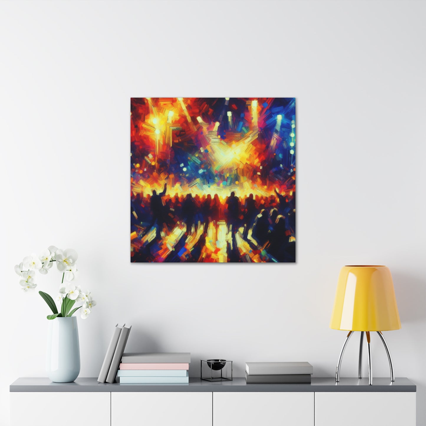 Euphoric Vortex of Colors - Canvas