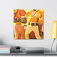 Boxers in the Ring - Canvas