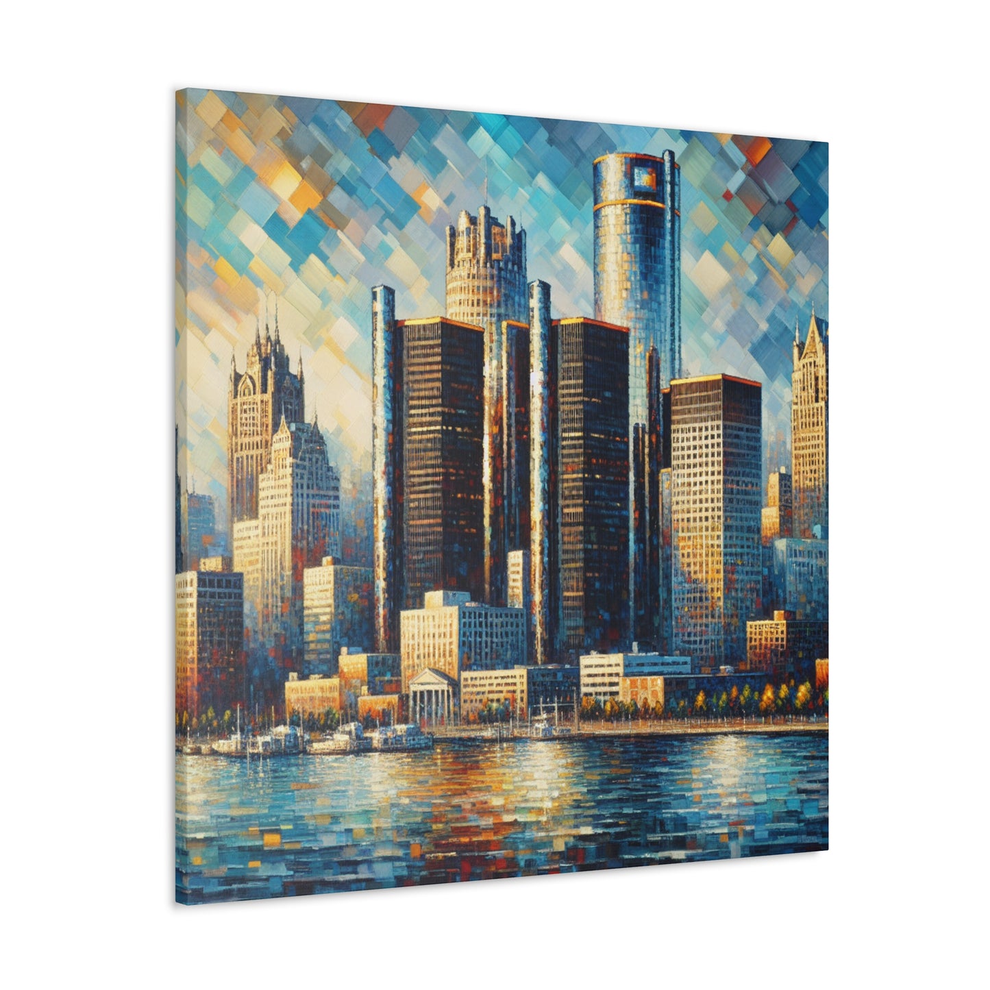 "Motor City Serenade" - Canvas