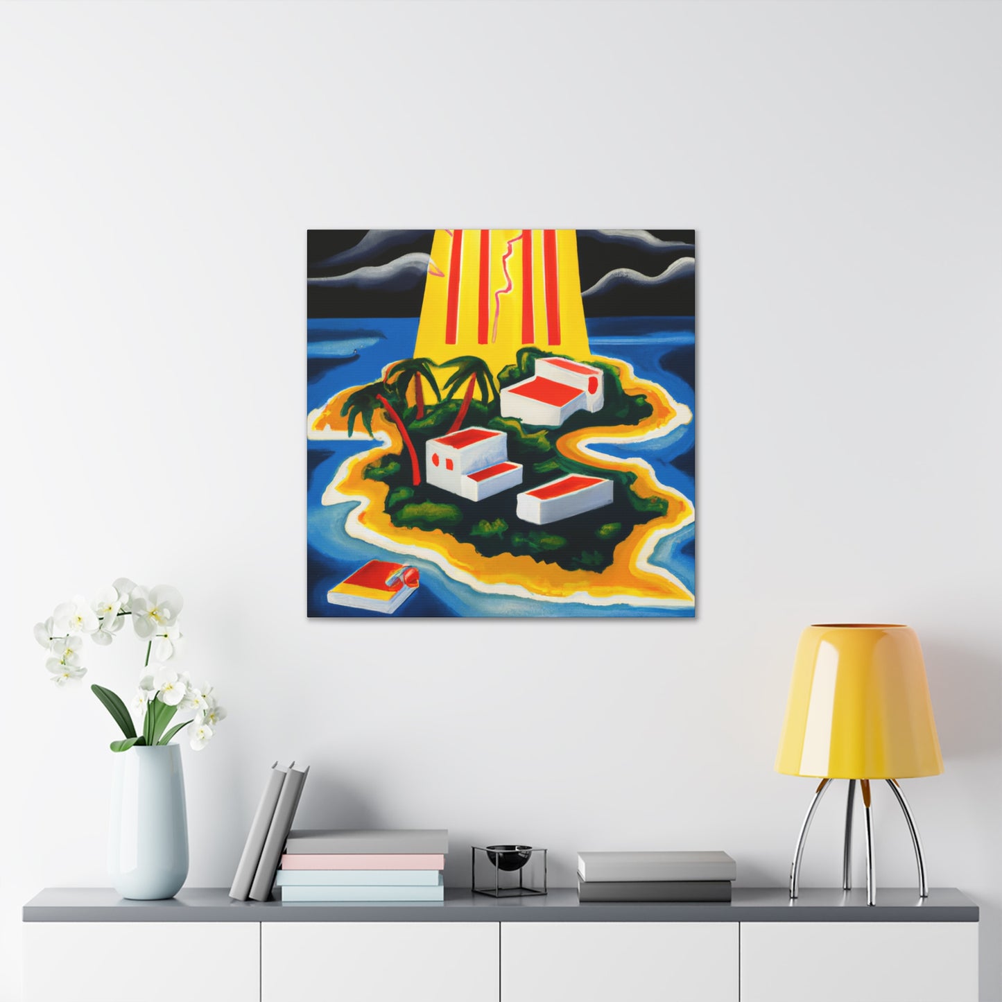 Island Paradise Deco - Canvas