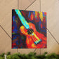 "Ukelele at Sunrise" - Canvas