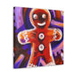 Gingerbread Man Steampunk - Canvas