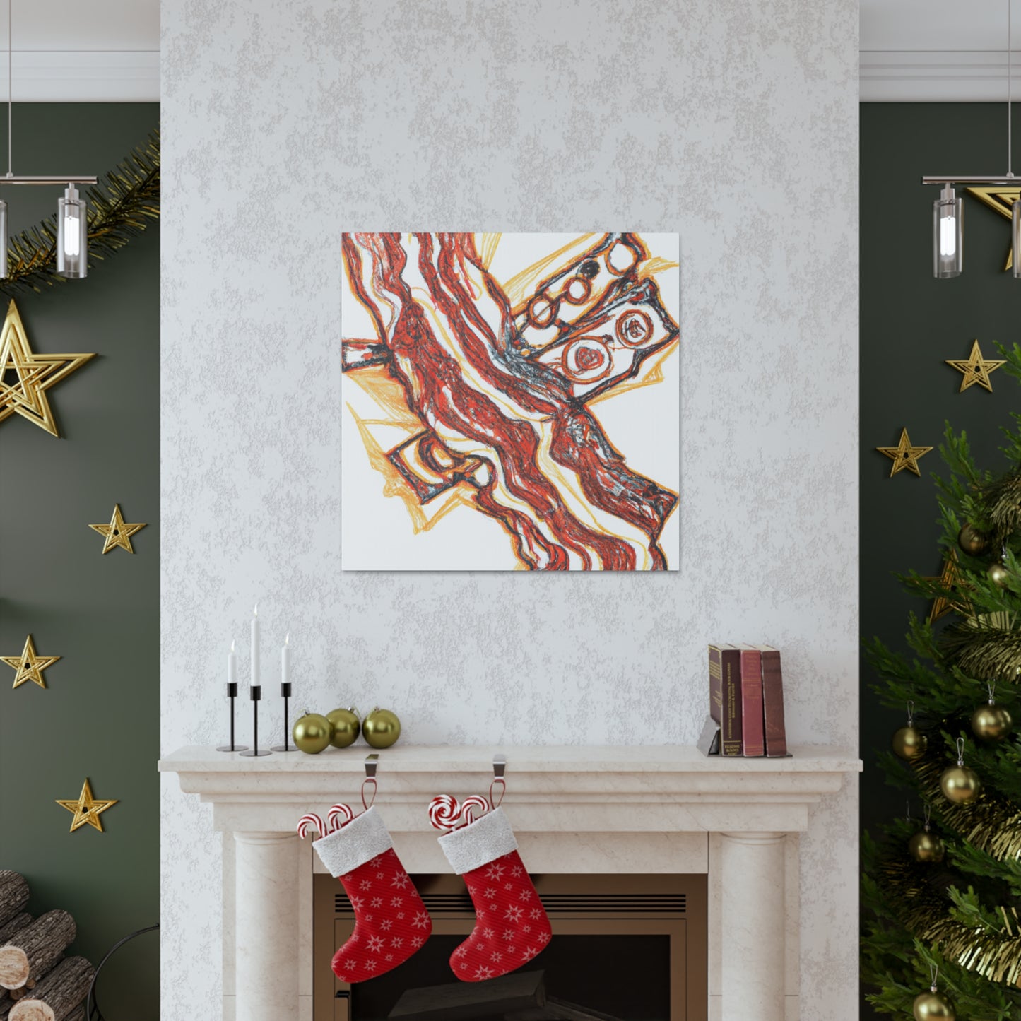 Bacon in a Cogwork - Canvas