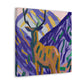 Fawn in Fauvist Hues - Canvas