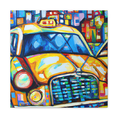 Taxi in the Dark - Canvas