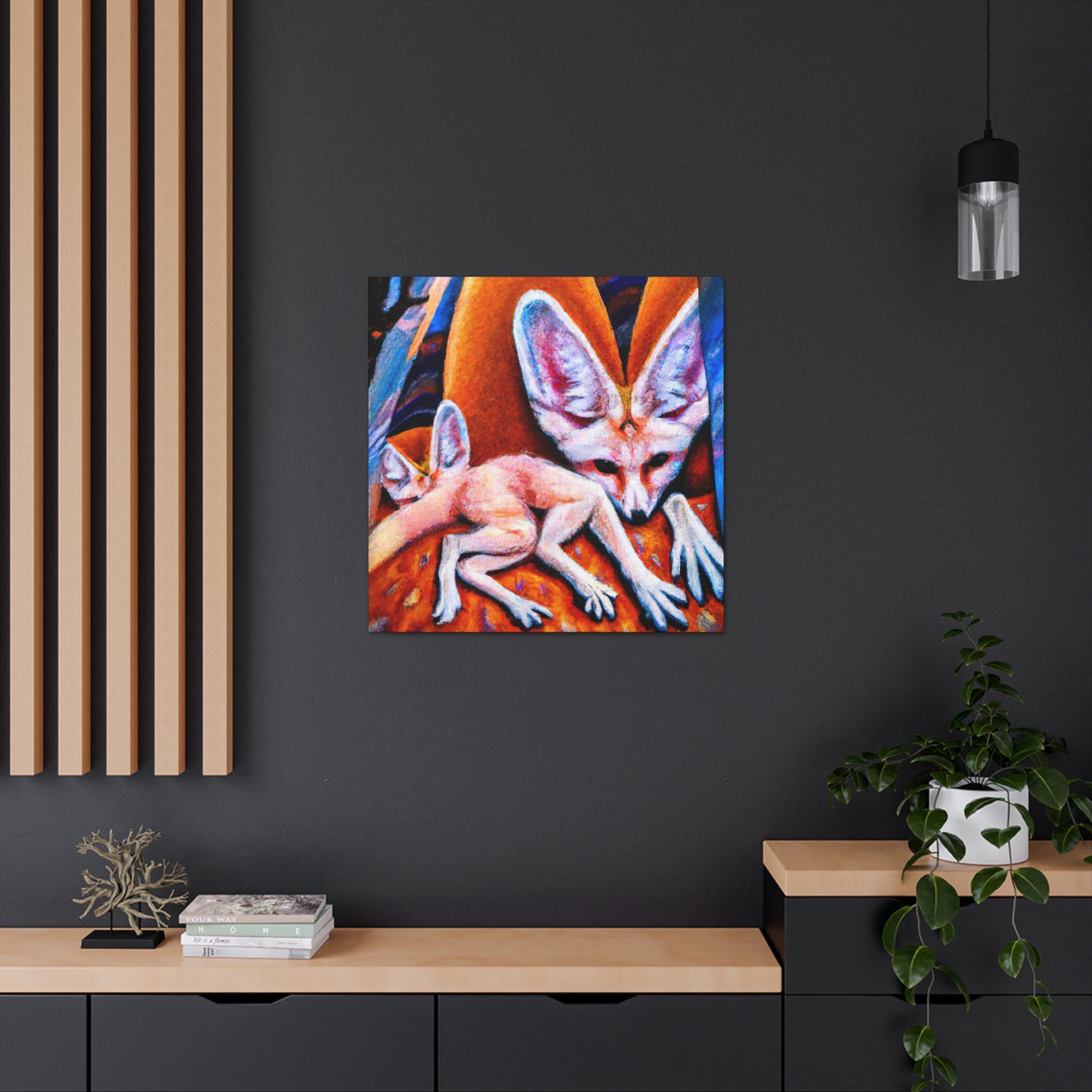 Fennec Fox Fantasia - Canvas