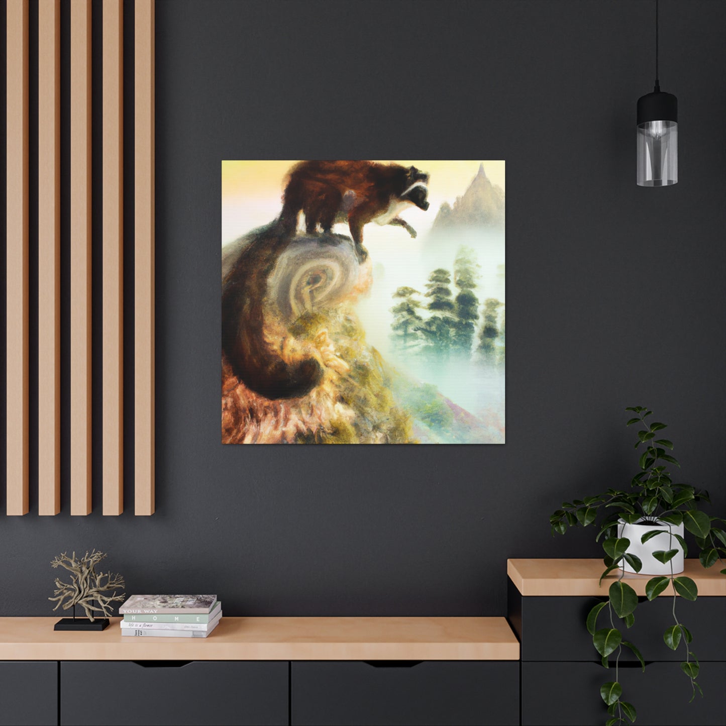 Skunk In Intuition - Canvas