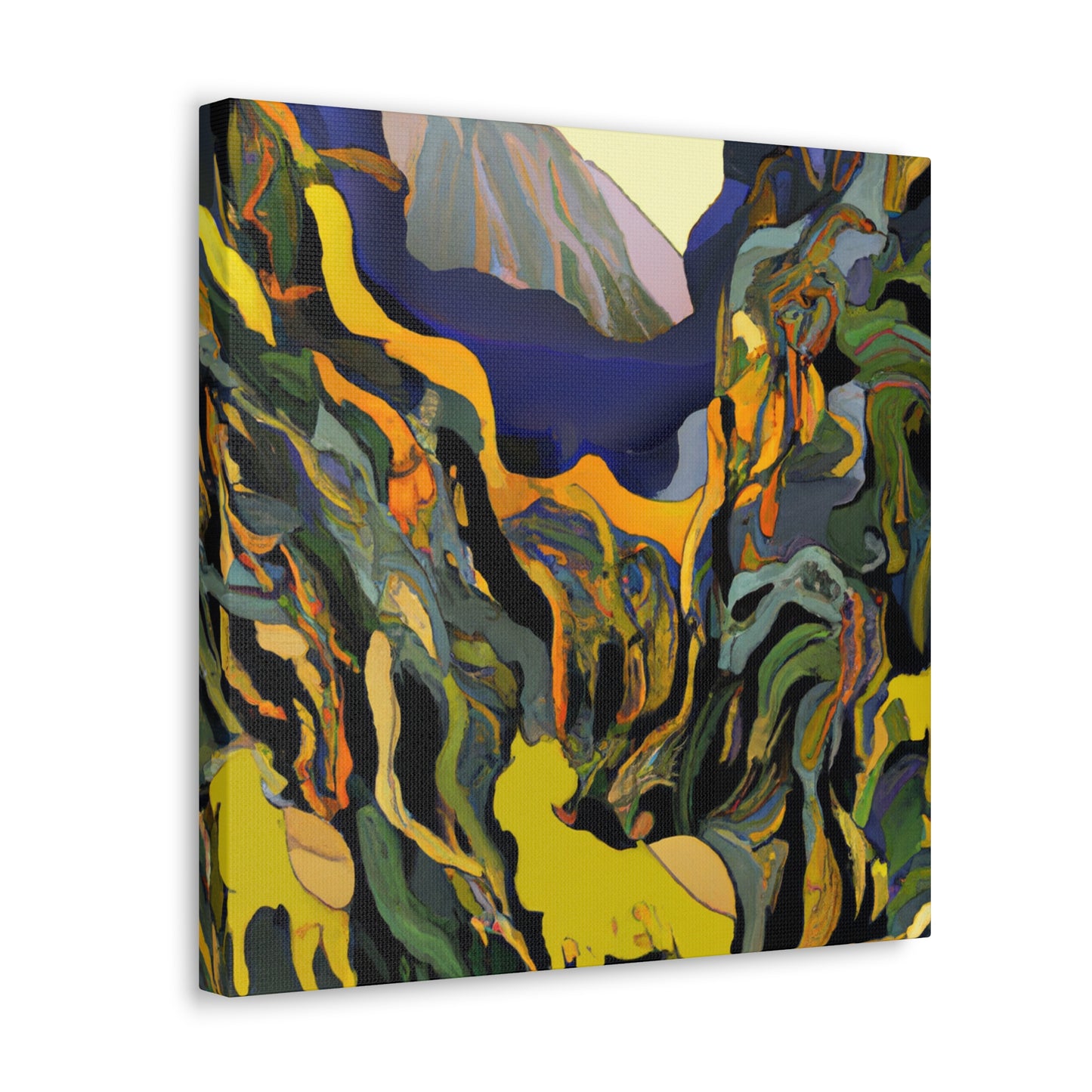 Ibex Mystic Mountain Land - Canvas