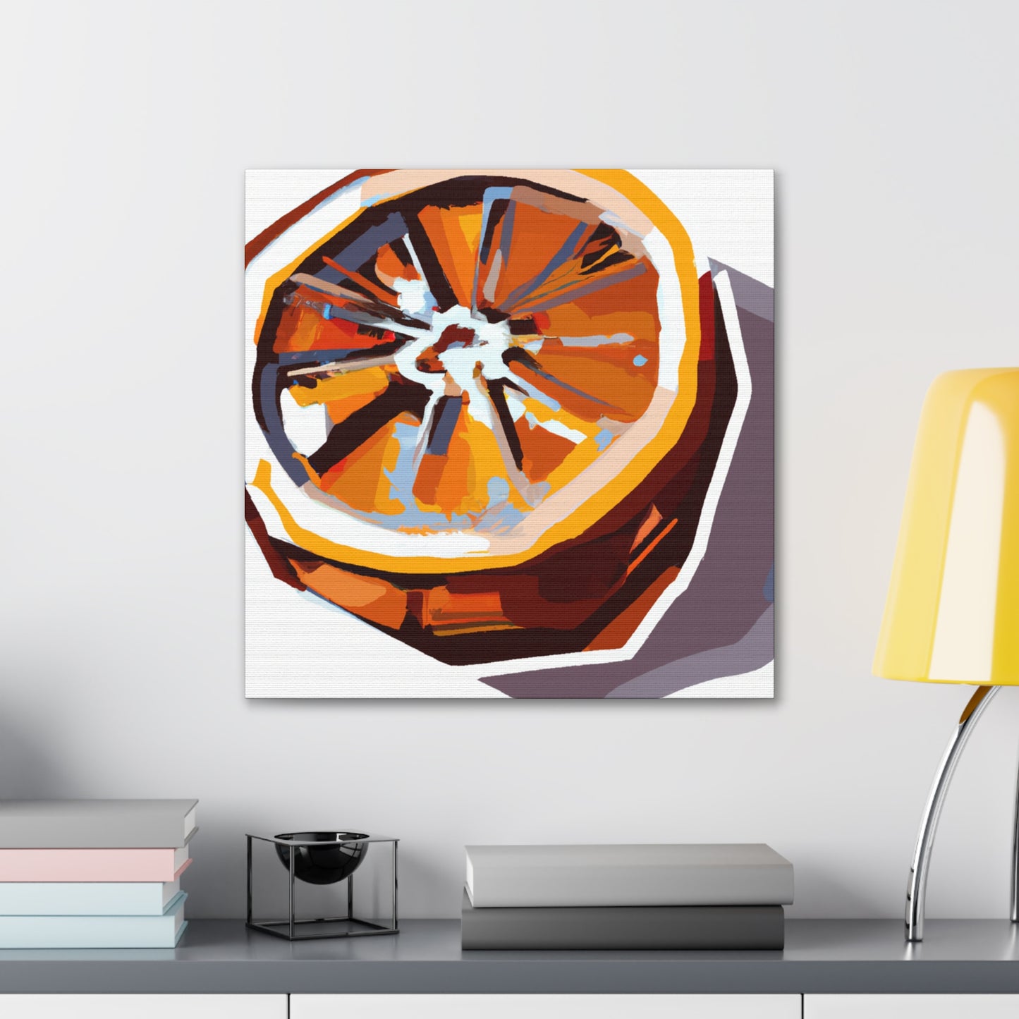 Orange Pop Vibes - Canvas