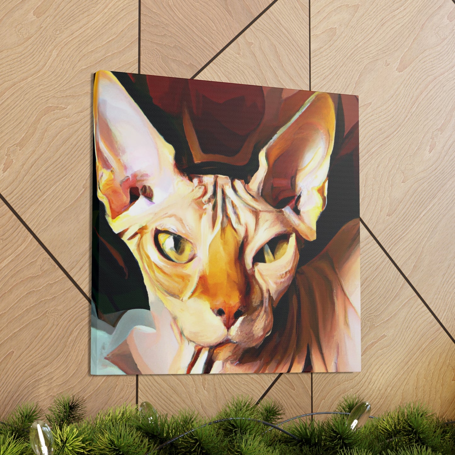 Sphynx in Impressionism - Canvas