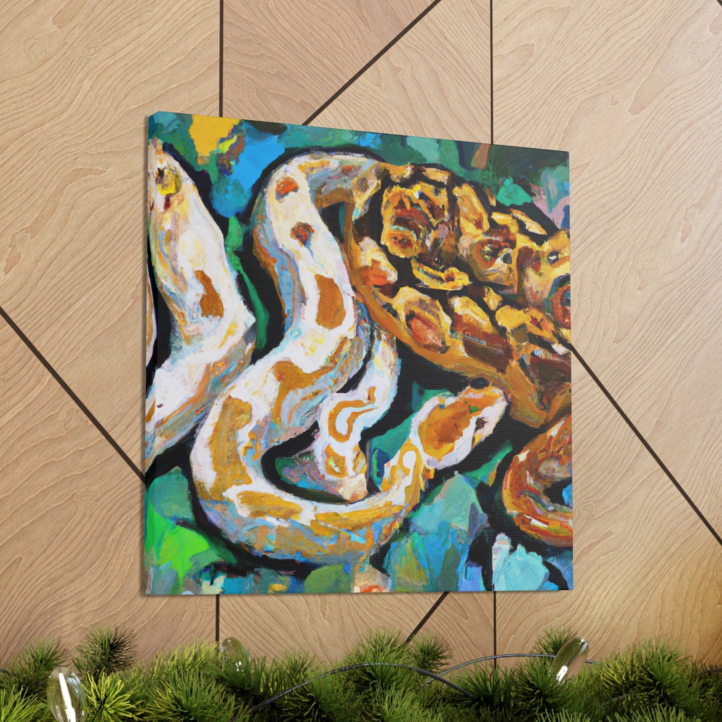 "Life of a Ball Python" - Canvas