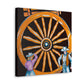 "Wheel of Royal Luxury" - Canvas