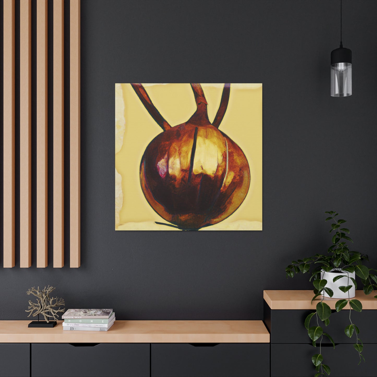 "Onion's Unbounded Beauty" - Canvas