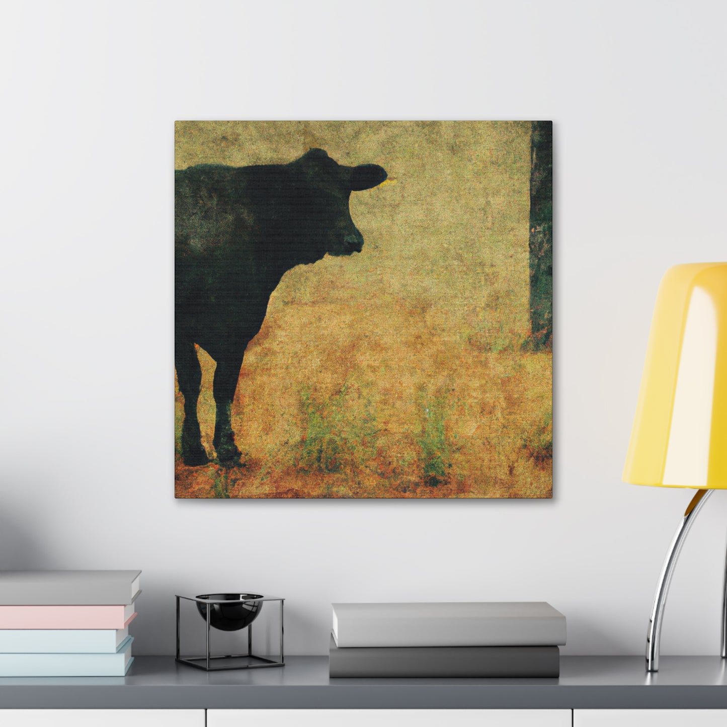 Black Angus Portraiture - Canvas